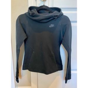 XS Nike Black Cowl Neck Sweatshirt